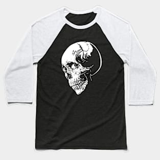 Evil Dead skull Baseball T-Shirt